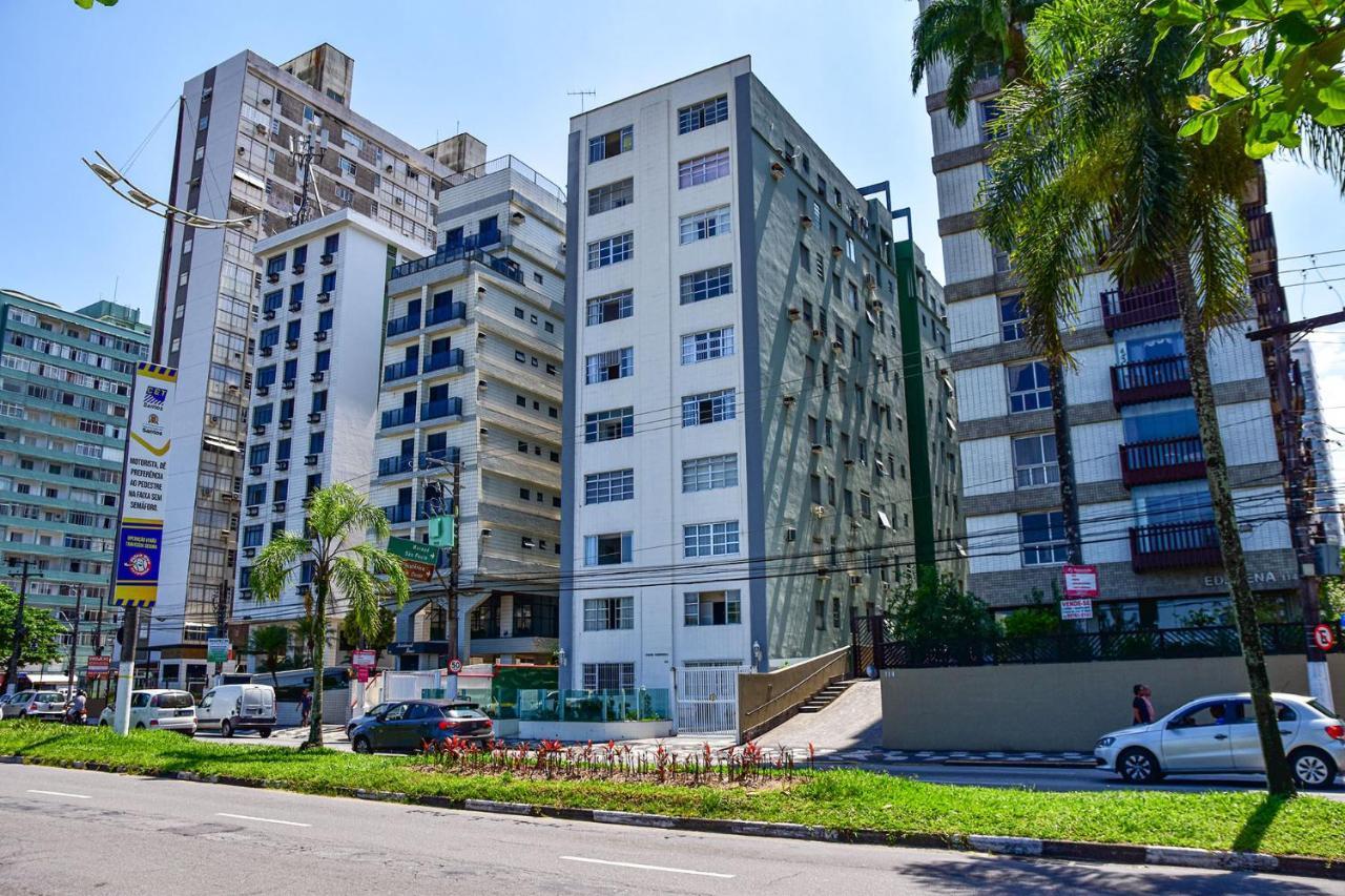Charmoso Apto A Beira-Mar Com Wi-Fi Em Santos Spアパートメント エクステリア 写真